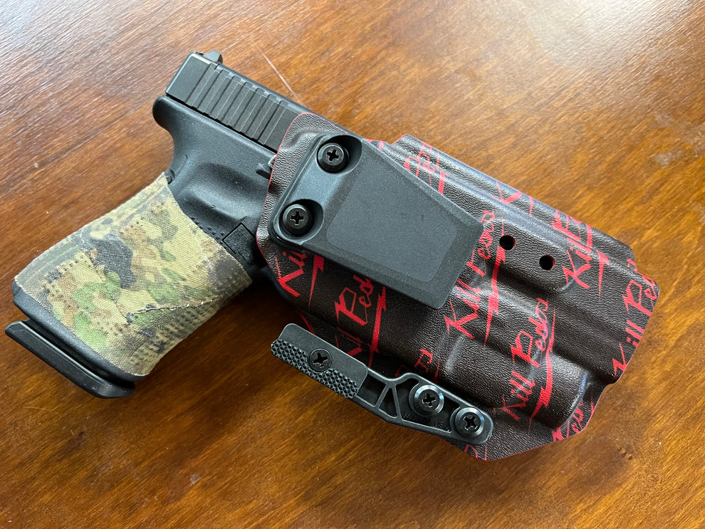 Kydex Holster. Snappy Holsters. Glock 17/19/22/23/31/32/19x/47/49/44/45 with Streamlight TLR-7/TLR-7 HLX